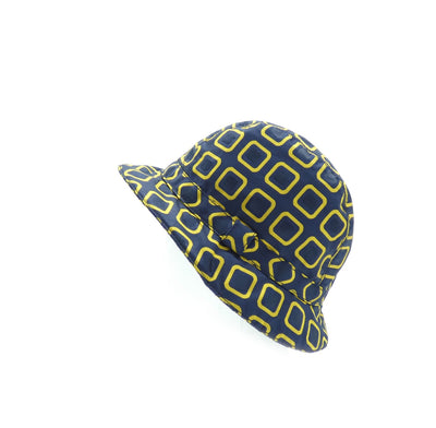 Prada Patterned Silk Bucket Hat Hats Prada