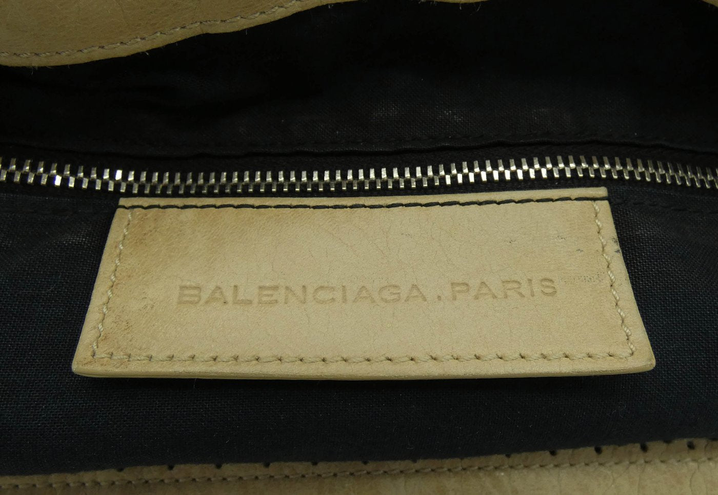 Balenciaga Praline Classic Brogue Work Covered 21 Bag