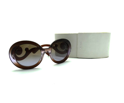 Prada Vintage Baroque Purple and Brown Sunglasses SPR27N