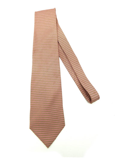 Balenciaga Graphic Pink and Sage Tie