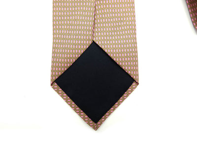 Balenciaga Graphic Pink and Sage Tie