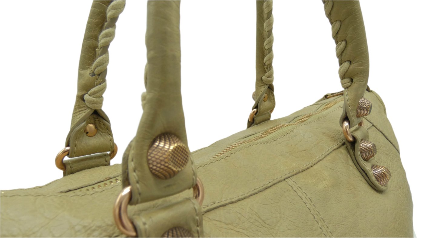 Balenciaga Sandstone Agneau Classic Work Bag