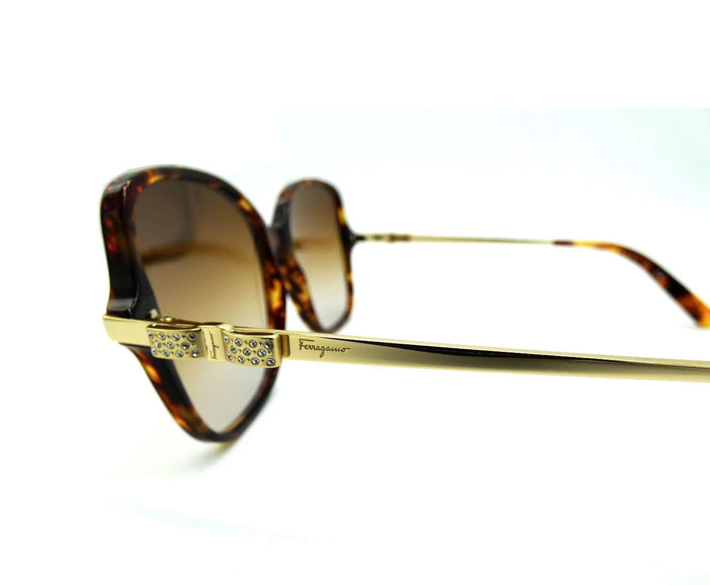 Salvatore Ferragamo Crystal Bow Sunglasses SF 990SR