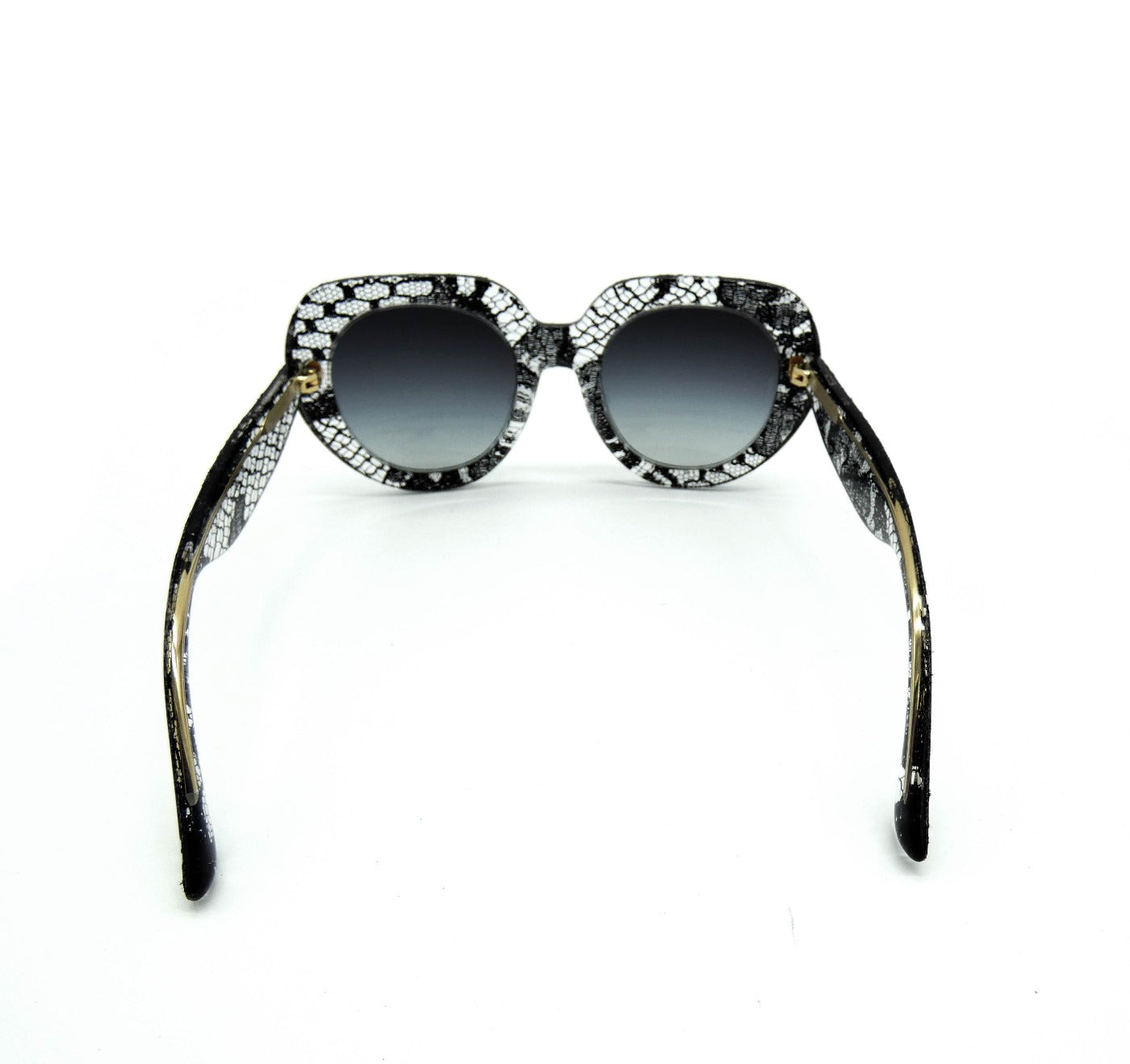 Dolce & Gabbana Black Lace Acetate Sunglasses DG 4191