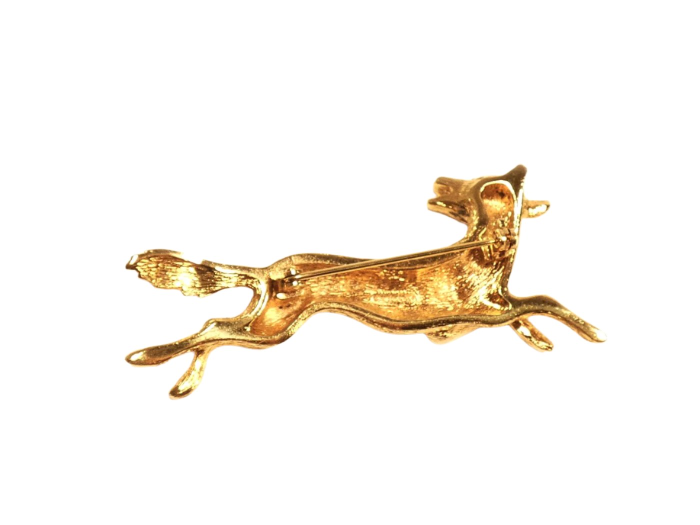 Burberrys of London Vintage Running Fox Brooch