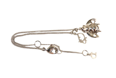 Christian Dior Silver Bee Charm Bracelet