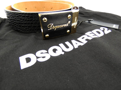 DSquared2 Brown Leather Belt