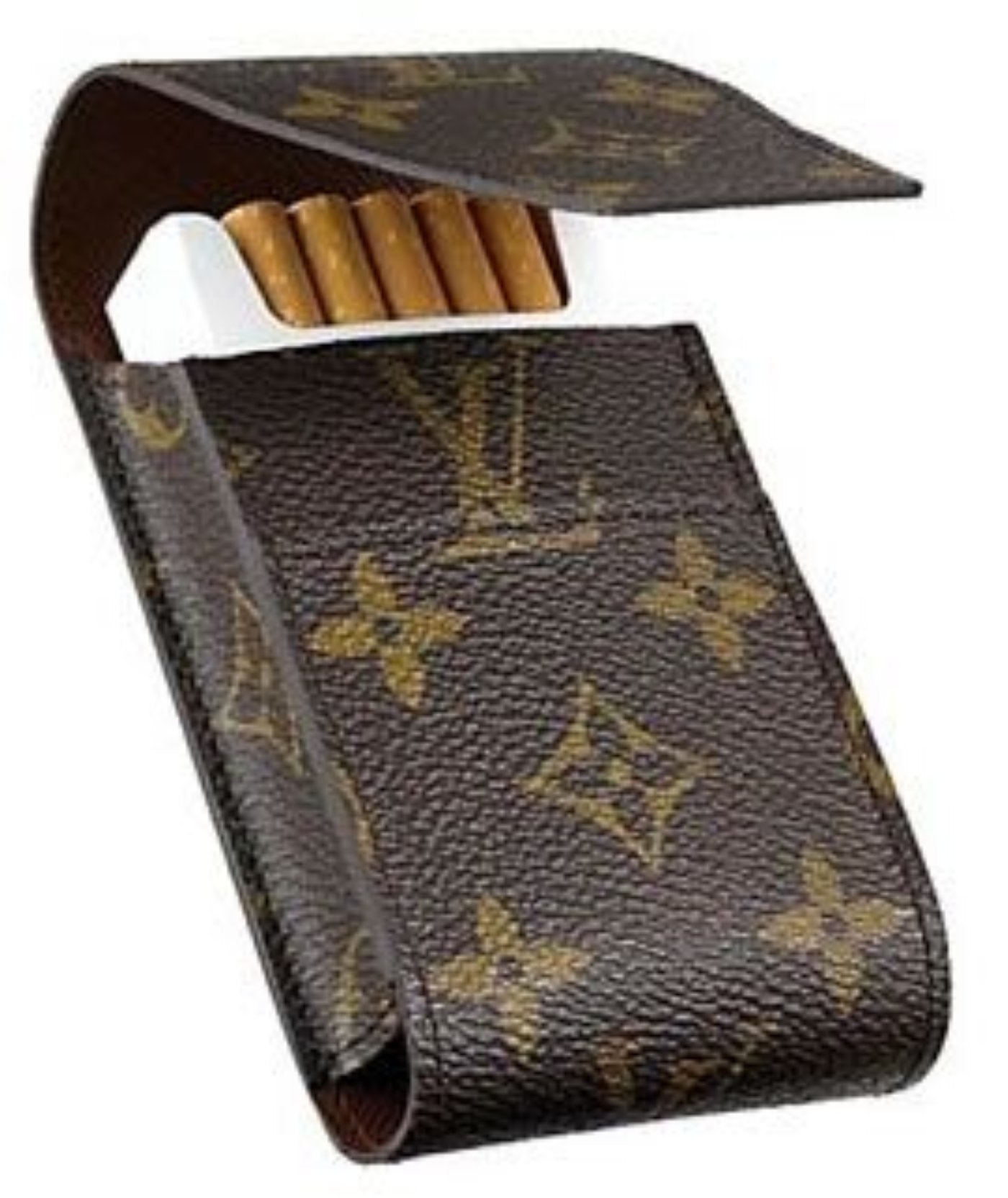 Louis Vuitton Brown Monogram Cigarette Case