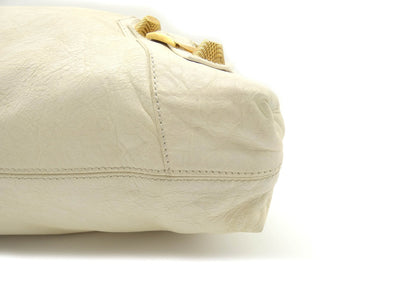 Balenciaga Bone Agneau Classic Giant 21 Brief Bag