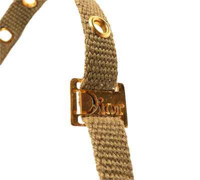 Christian Dior Canvas Choker