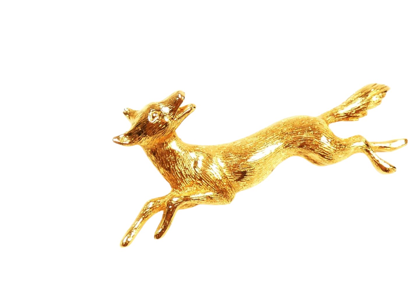 Burberrys of London Vintage Running Fox Brooch