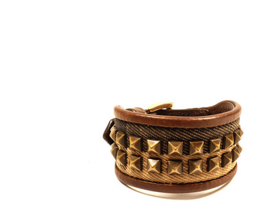 Burberry Nova Check Buckle Wrap Bracelet