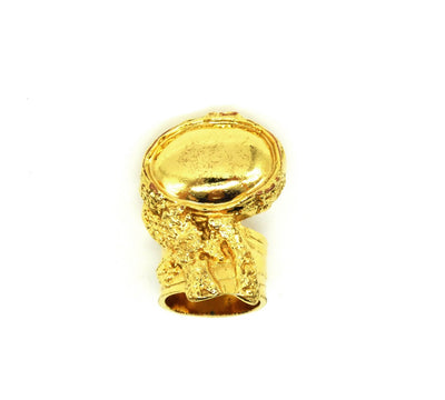 YSL Gold with Gold Stone Arty Ring