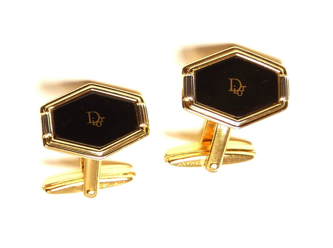 Christian Dior Vintage Logo Cufflinks Cufflinks Christian Dior