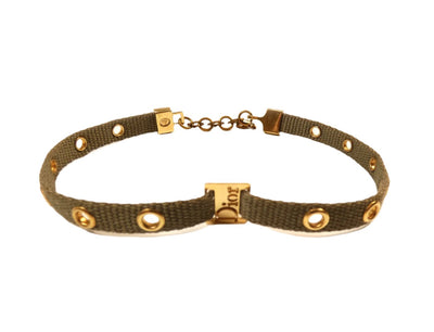 Christian Dior Canvas Choker