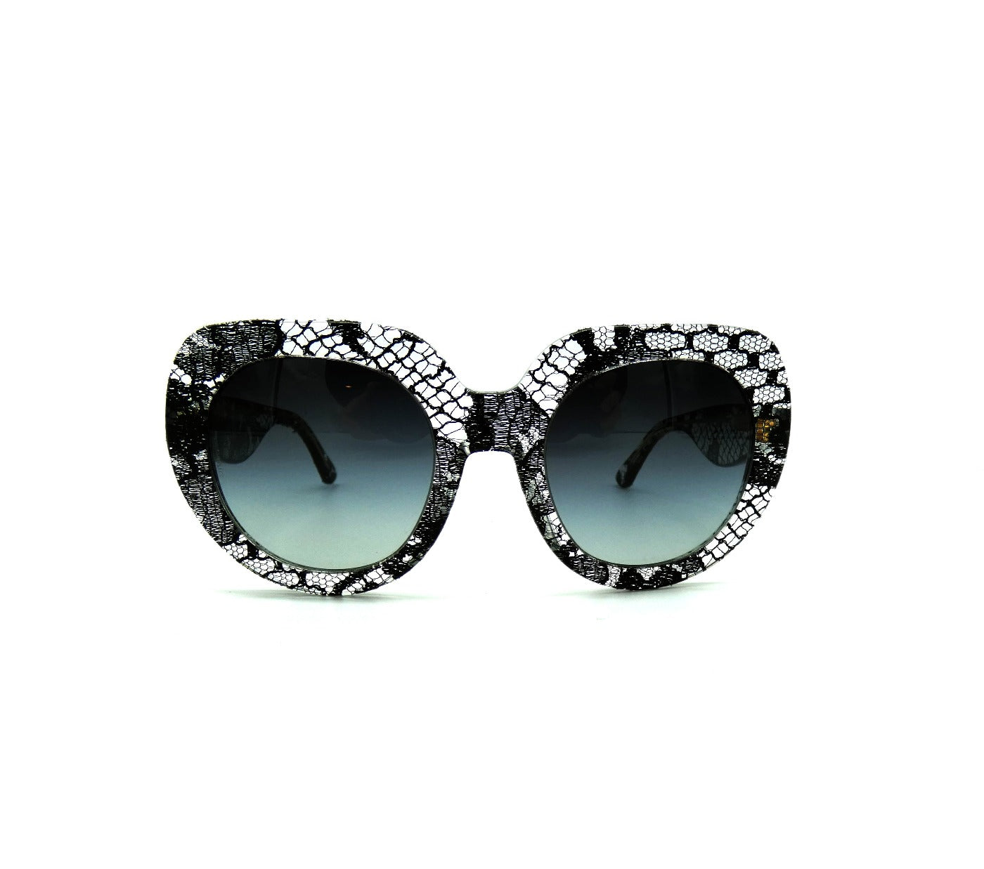 Dolce & Gabbana Black Lace Acetate Sunglasses DG 4191