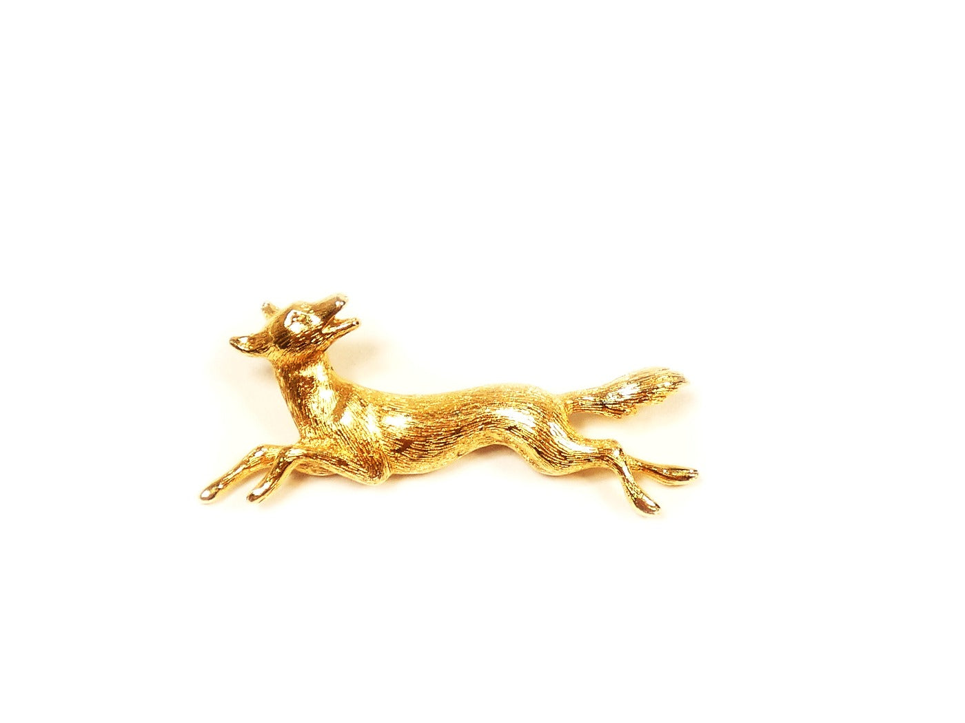 Burberrys of London Vintage Running Fox Brooch