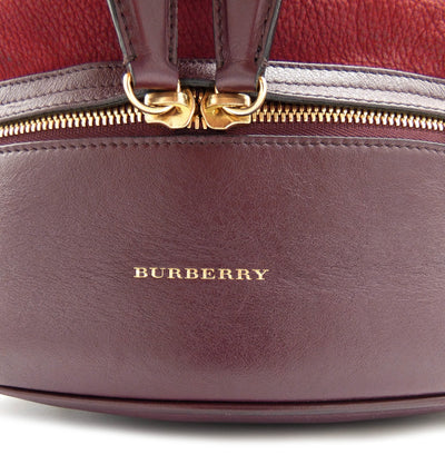 Burberry Deep Claret Beckett Bag