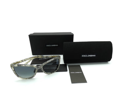 Dolce & Gabbana Marbled Grey Acetate Sunglasses DG 4193