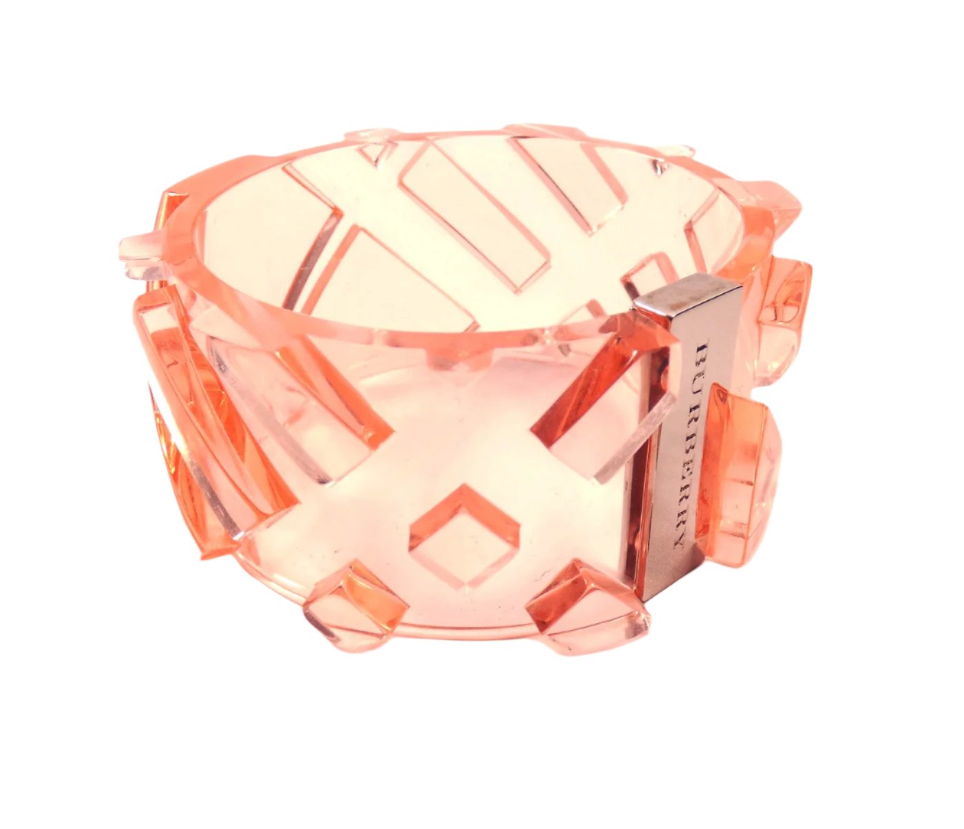 Burberry Pink Check Bangle Bracelet Burberry