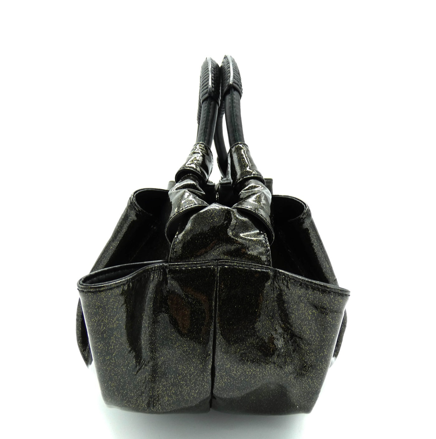 LOEWE Black Patent Leather Aire Bag Handbag LOEWE