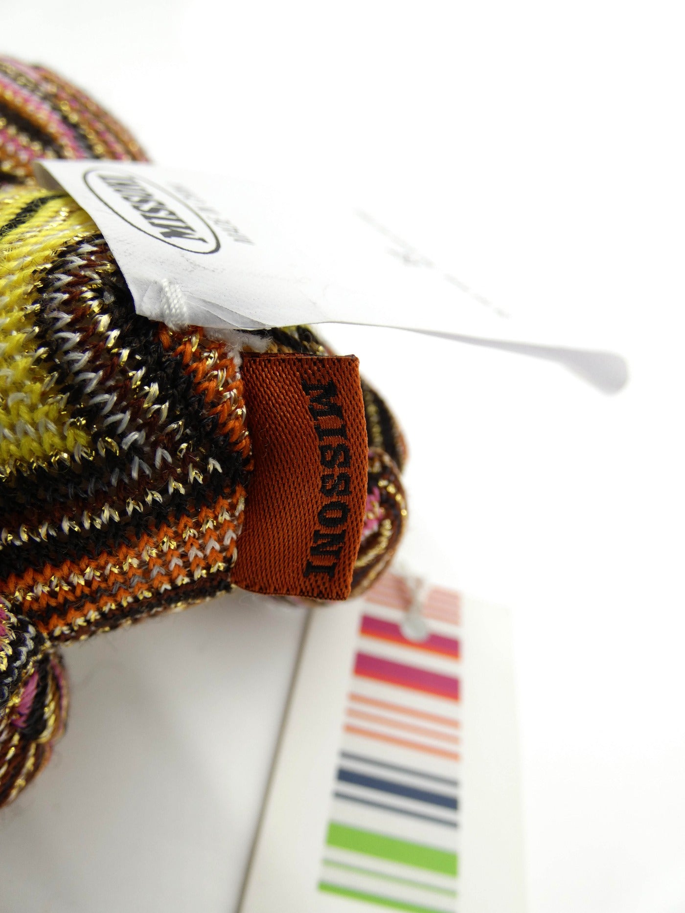 Missoni Multi-Coloured Teddy Key Chain