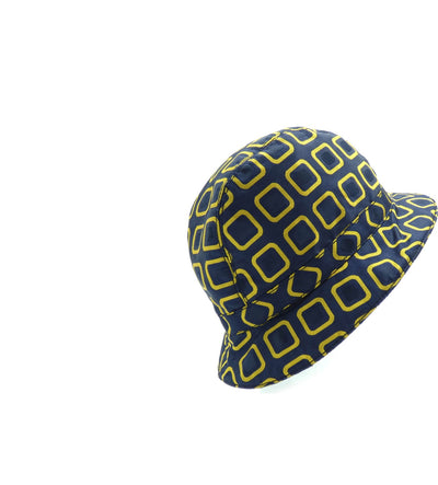 Prada Patterned Silk Bucket Hat Hats Prada