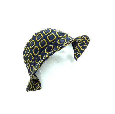 Prada Patterned Silk Bucket Hat Hats Prada