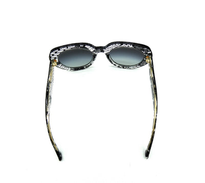 Dolce & Gabbana Black Lace Acetate Sunglasses DG 4191