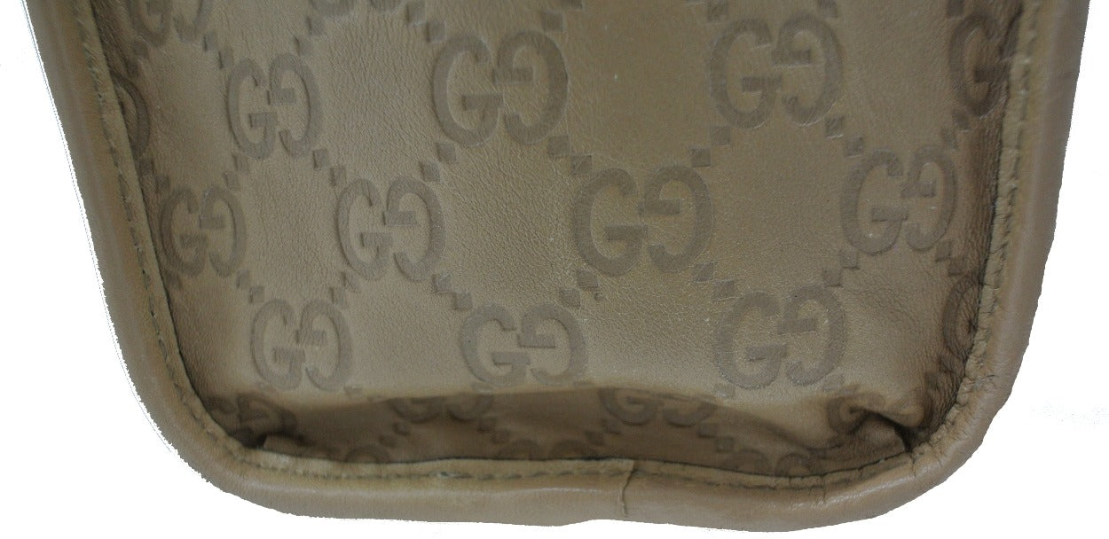 Gucci Light Tan Leather Shima Joy Hobo