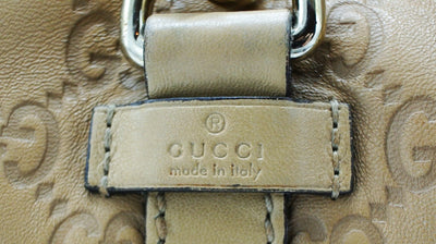 Gucci Light Tan Leather Shima Joy Hobo