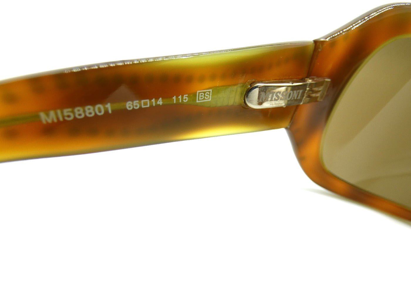 Missoni Tortoise and Crystal Sunglasses MI58801 Sunglasses Missoni