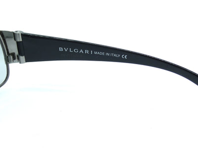 Bvlgari Black and Silver Sunglasses 554 Sunglasses Bvlgari