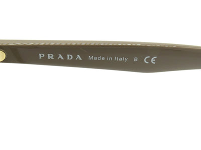 Prada Tortoise and Tan Cat Eye Sunglasses SPR06P