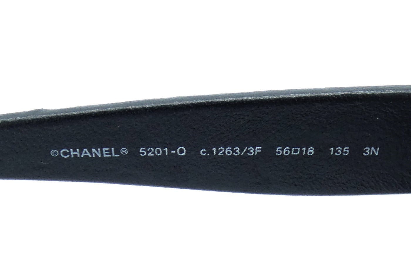 Chanel Sparkling Tweed and Quilted Leather Sunglasses 5201-Q Sunglasses Chanel