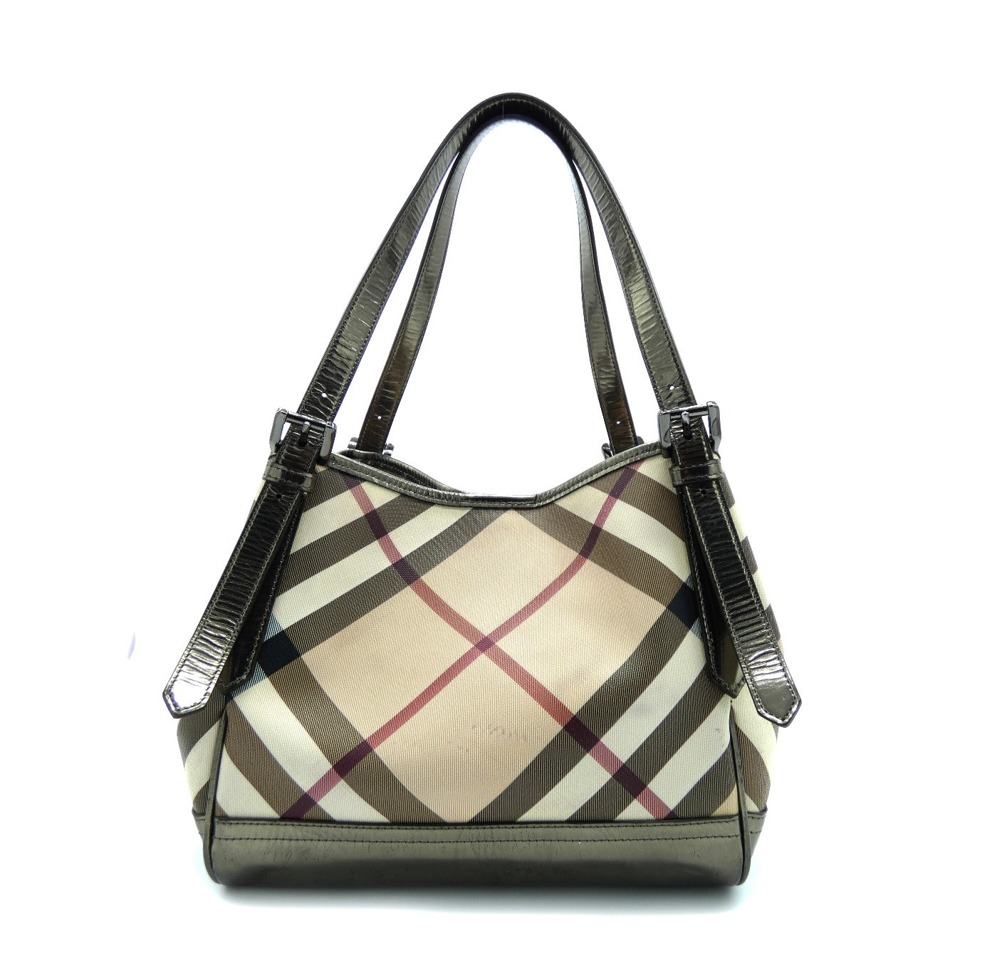 Burberry Super Nova Check Tote Bag Burberry