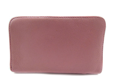 Miu Miu Pink Bi Fold Wallet Wallet Miu Miu