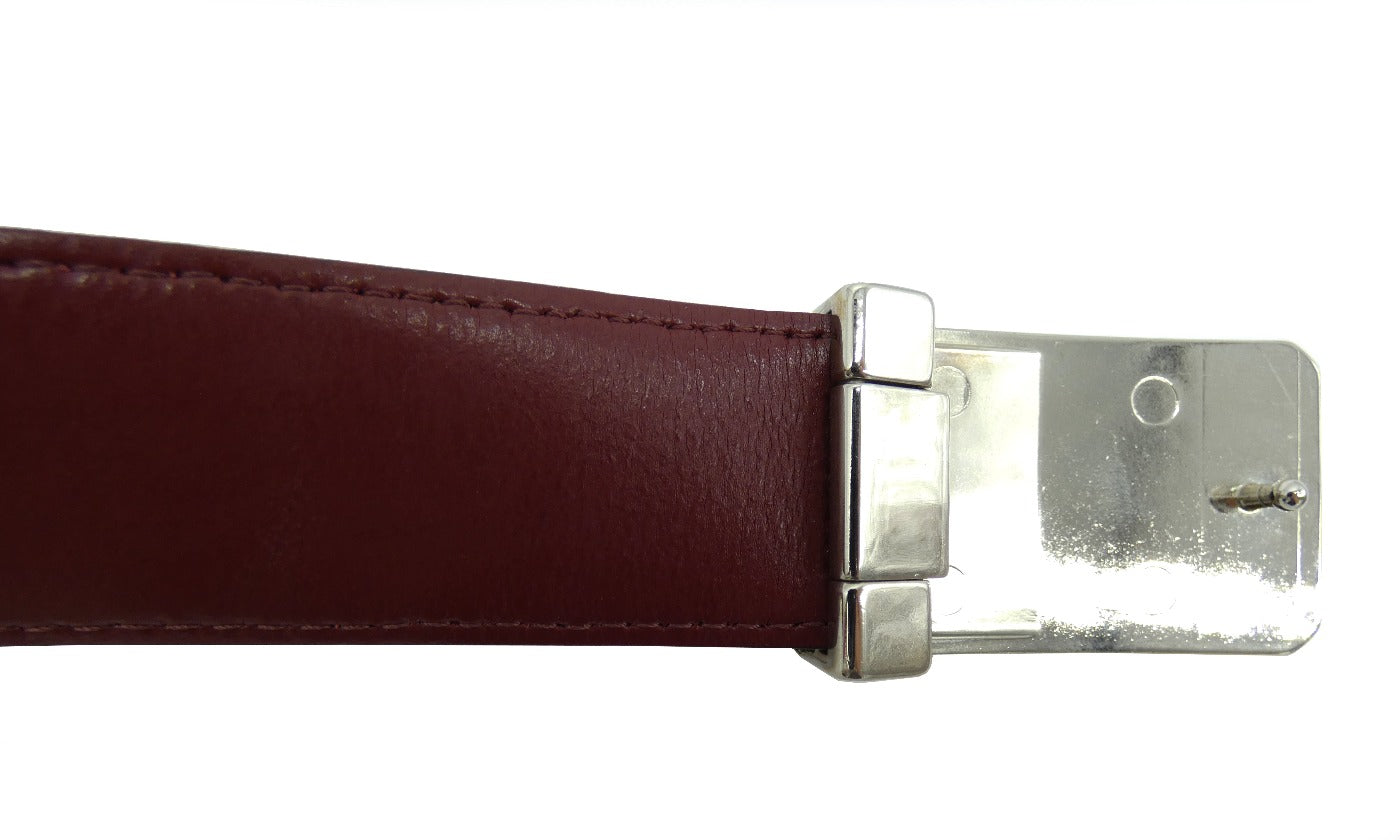 Burberry Burberry Leather Reversible Belt - Stylemyle
