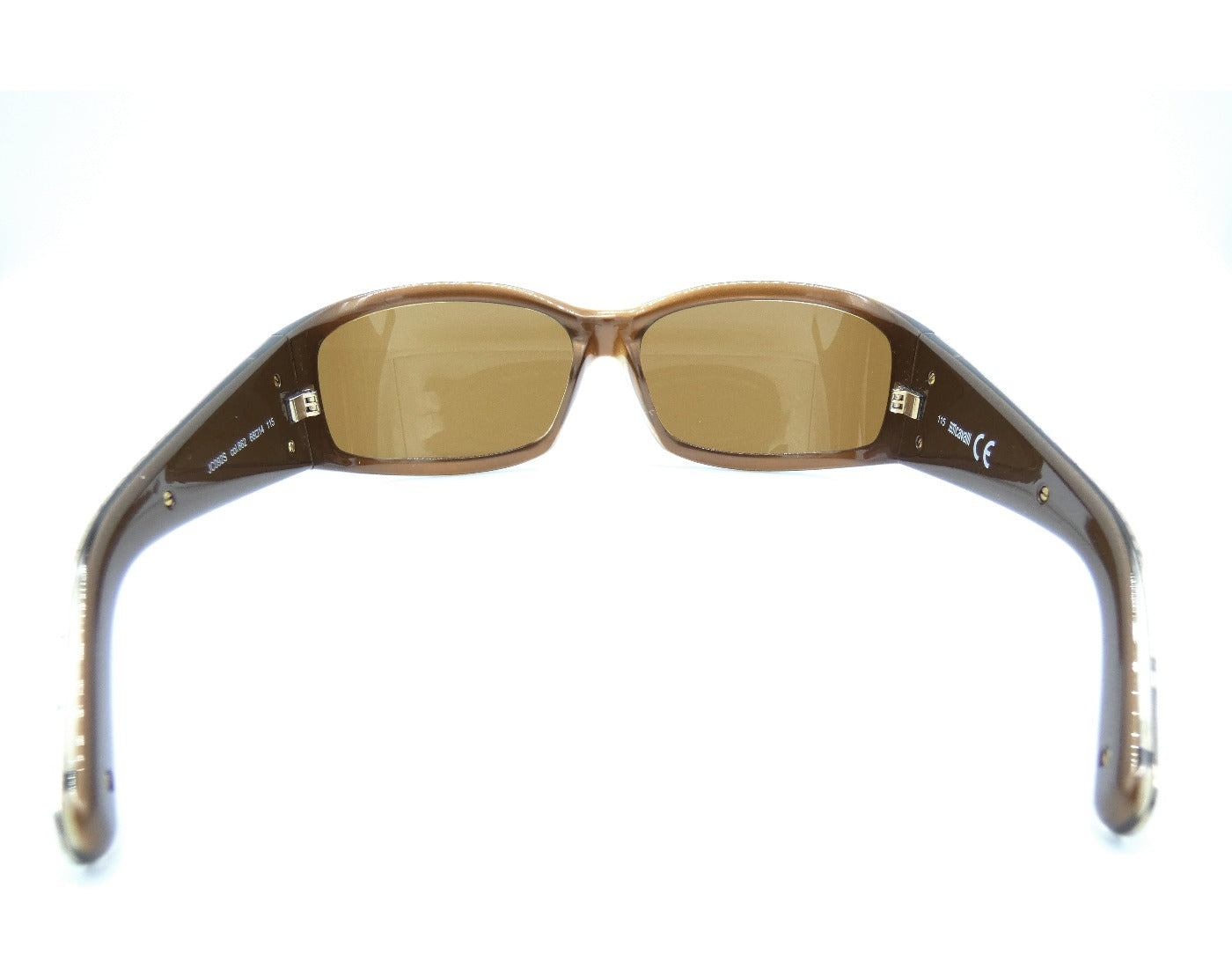 Roberto Cavalli Brown Wrap-Around Sunglasses JC092S – Occhi Azzurri