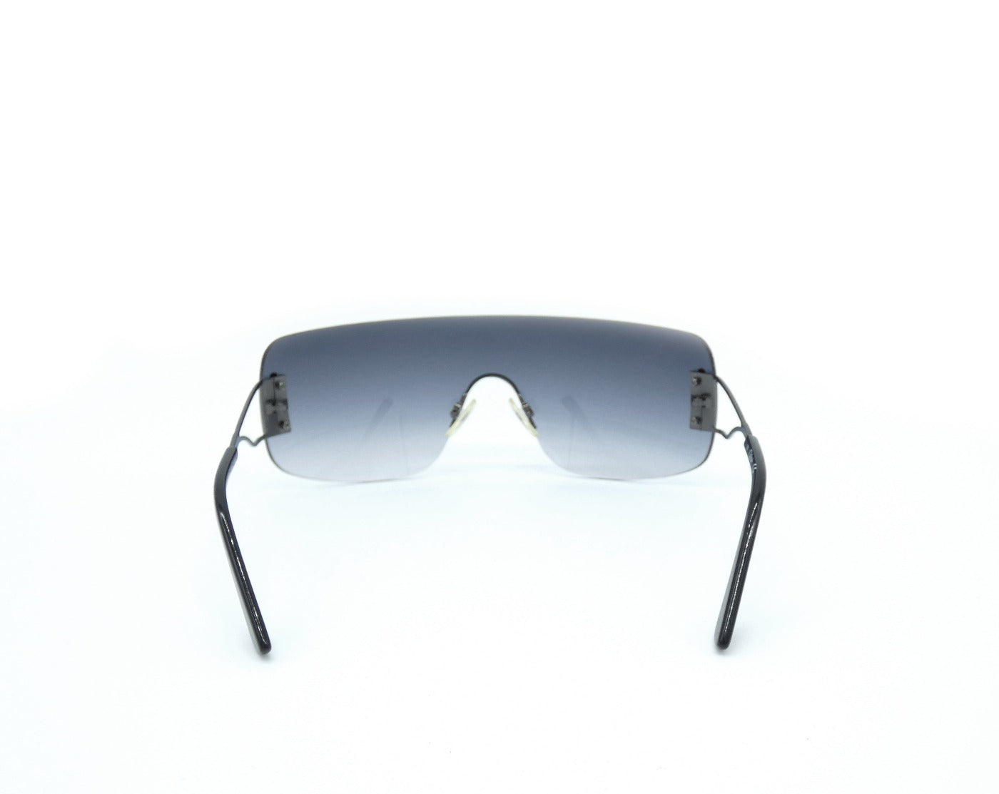 Chloe Vintage Gunmetal Grey Wrap Sunglasses 119S