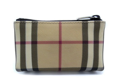 Burberry Camel Nova Check Coin Purse