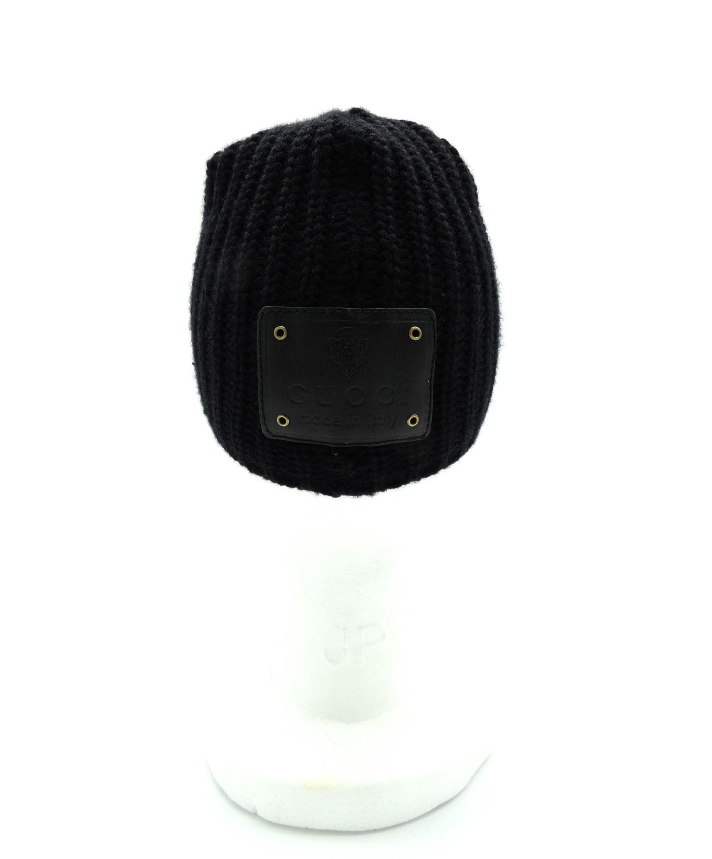 Gucci Black Wool Knitted Brimmed Hat Hats Gucci