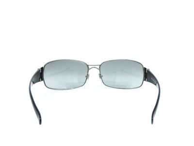 Bvlgari Black and Silver Sunglasses 554