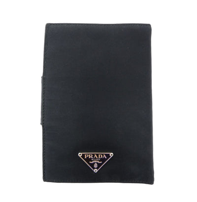 Prada Black Leather and Nylon Agenda