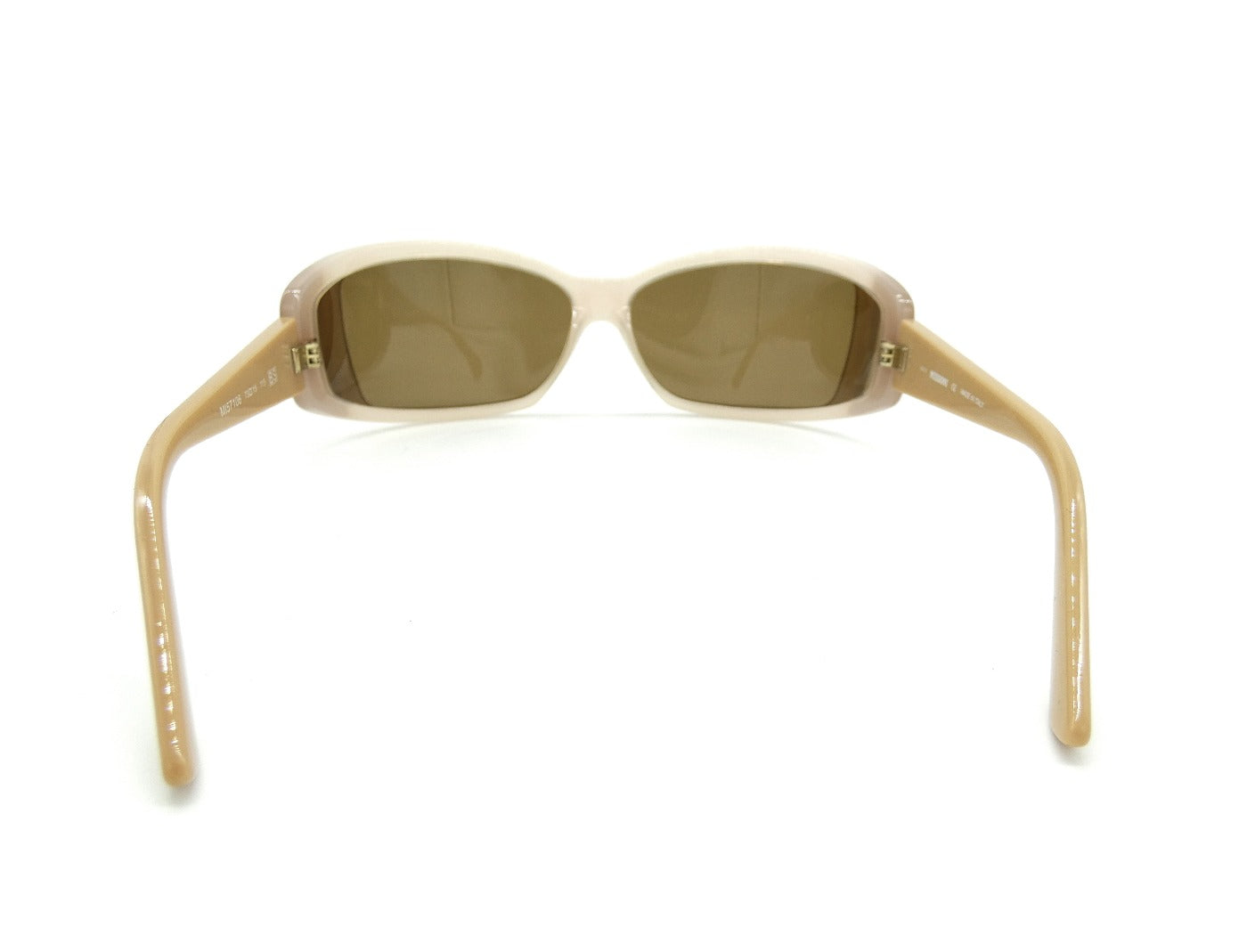 Missoni Vintage Tan and Cream Wrap-around Sunglasses MI57106