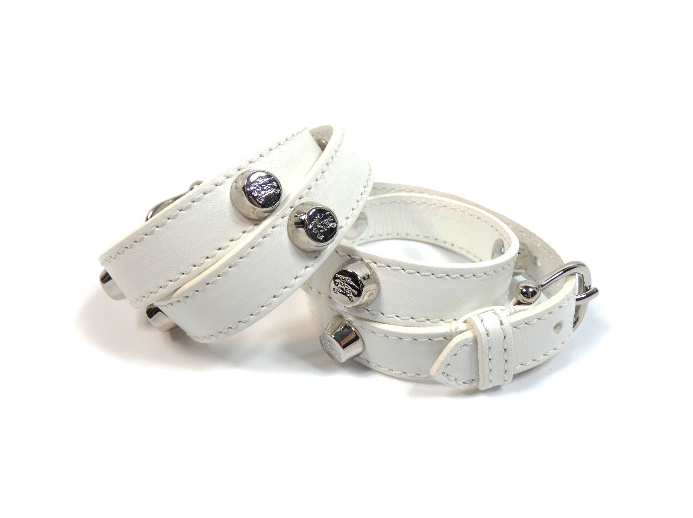 Burberry White Leather Prorsum Wrap Bracelets Bracelet Burberry