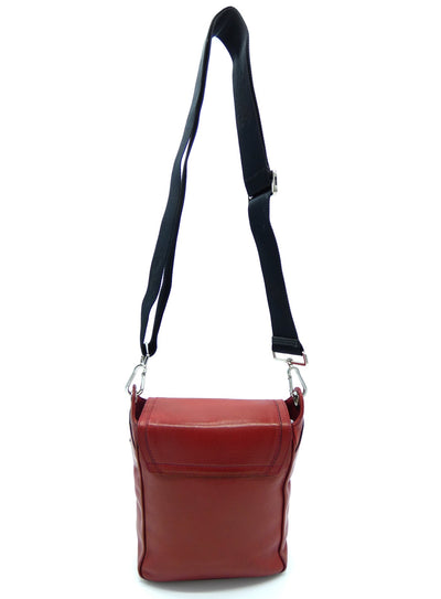 Burberry Red Leather Crossbody Bag