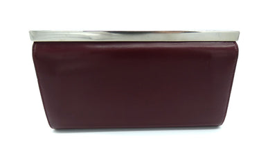 Salvatore Ferragamo Bordeaux Gancini Pocketbook Wallet Salvatore Ferragamo