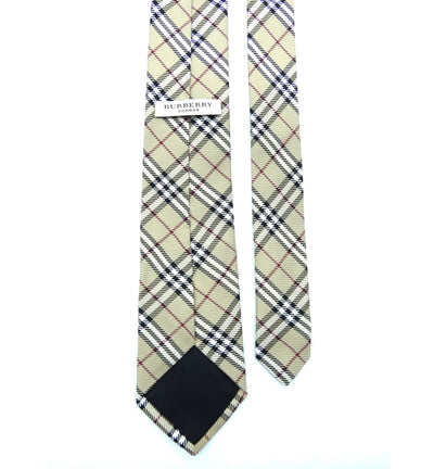 Burberry Classic Nova Check Silk Tie Ties Burberry