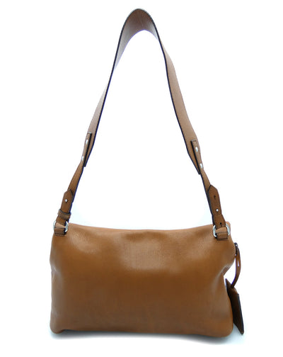 Burberry Brit Dalston Caramel Leather Shoulder Bag